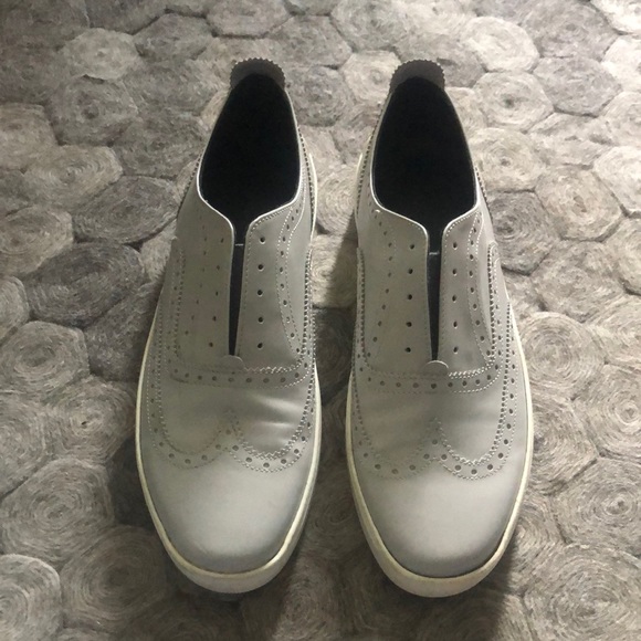 Rag & Bone Meli Oxford slip-on grey sneakers size 11/41 - Picture 1 of 9